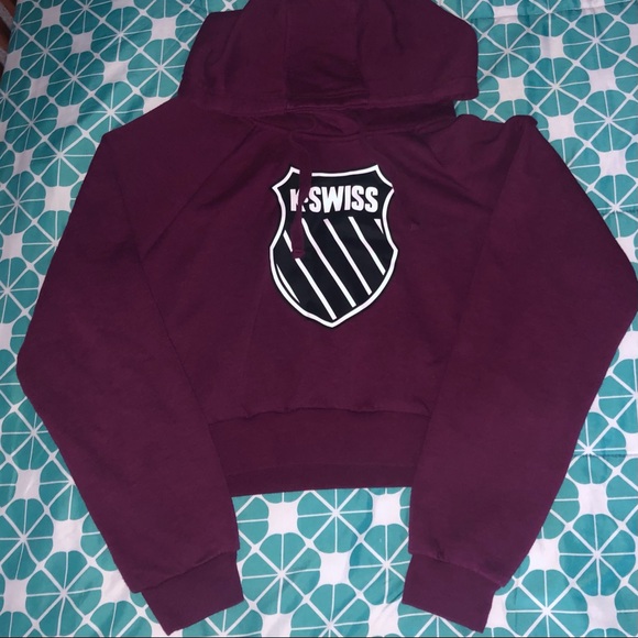 K-Swiss Tops - ☆ Cropped Hoodie ☆